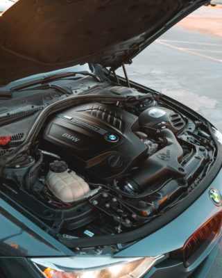 European Car Servicing - BMW M4 engine bay.